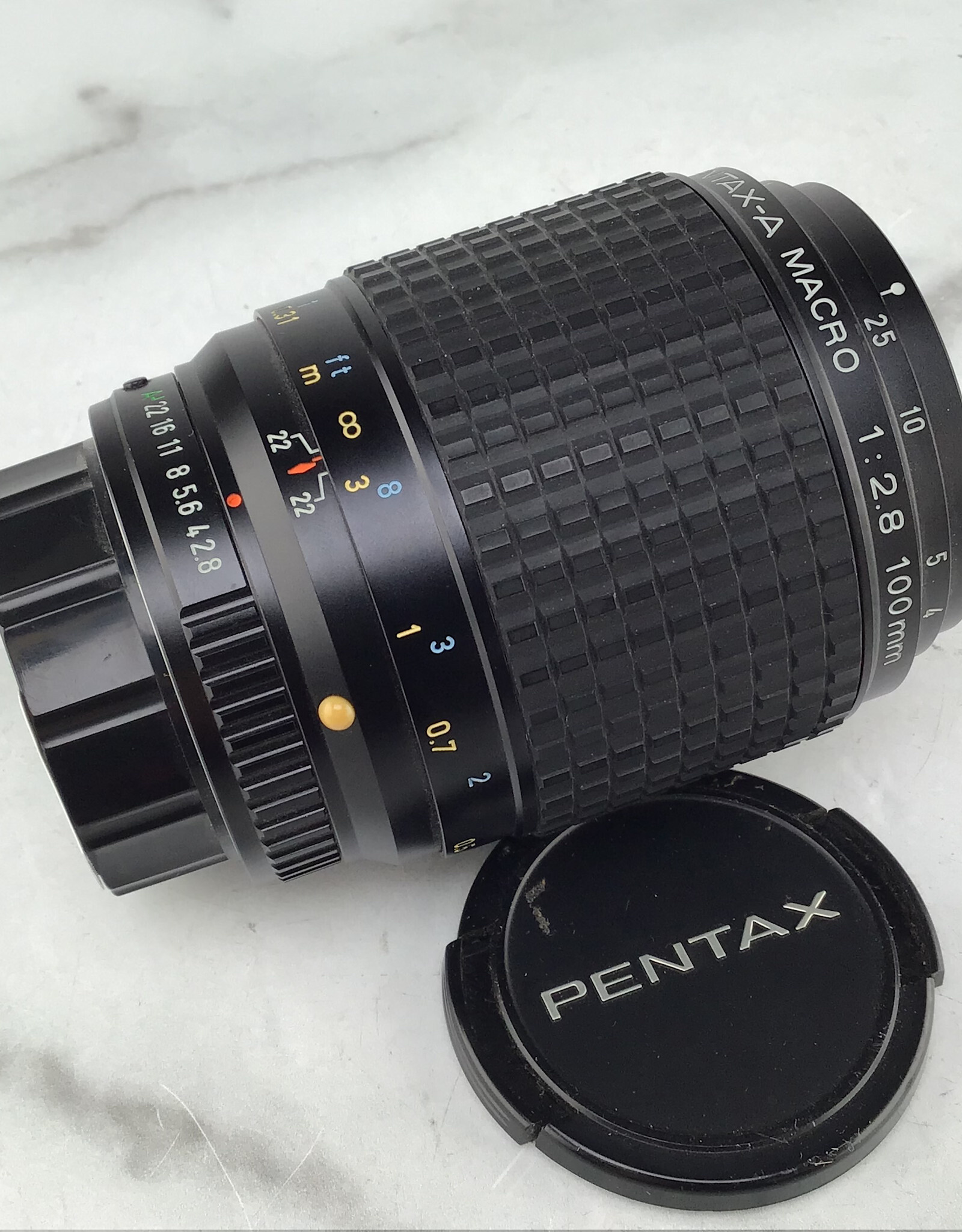 Pentax Pentax-A 100mm Macro f2.8 Lens Used Fair