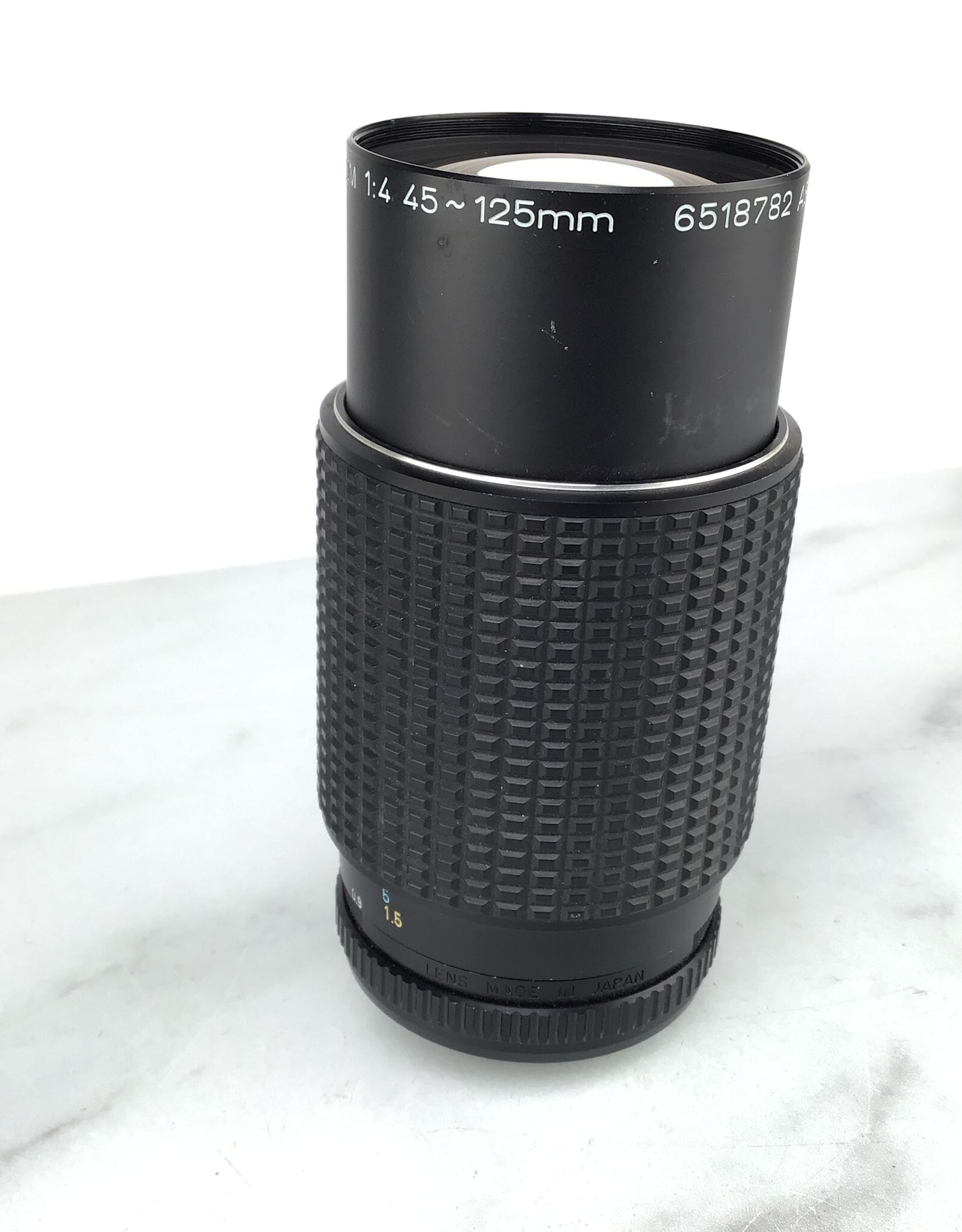 Pentax Pentax Zoom 45-125mm f4 Lens No Caps Used Fair