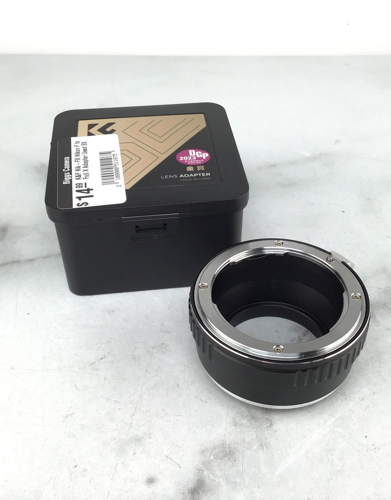 k&F K&F Nik-FX Nikon F to Fuji X Adapter Used EX