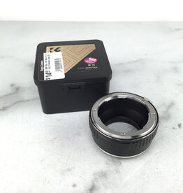 k&F K&F Nik-FX Nikon F to Fuji X Adapter Used EX