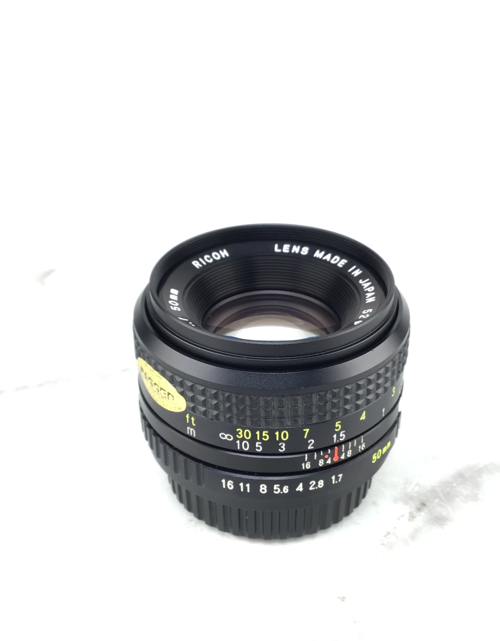 Ricoh Ricoh XR Rikenon 50mm f1.7 Lens Used Good