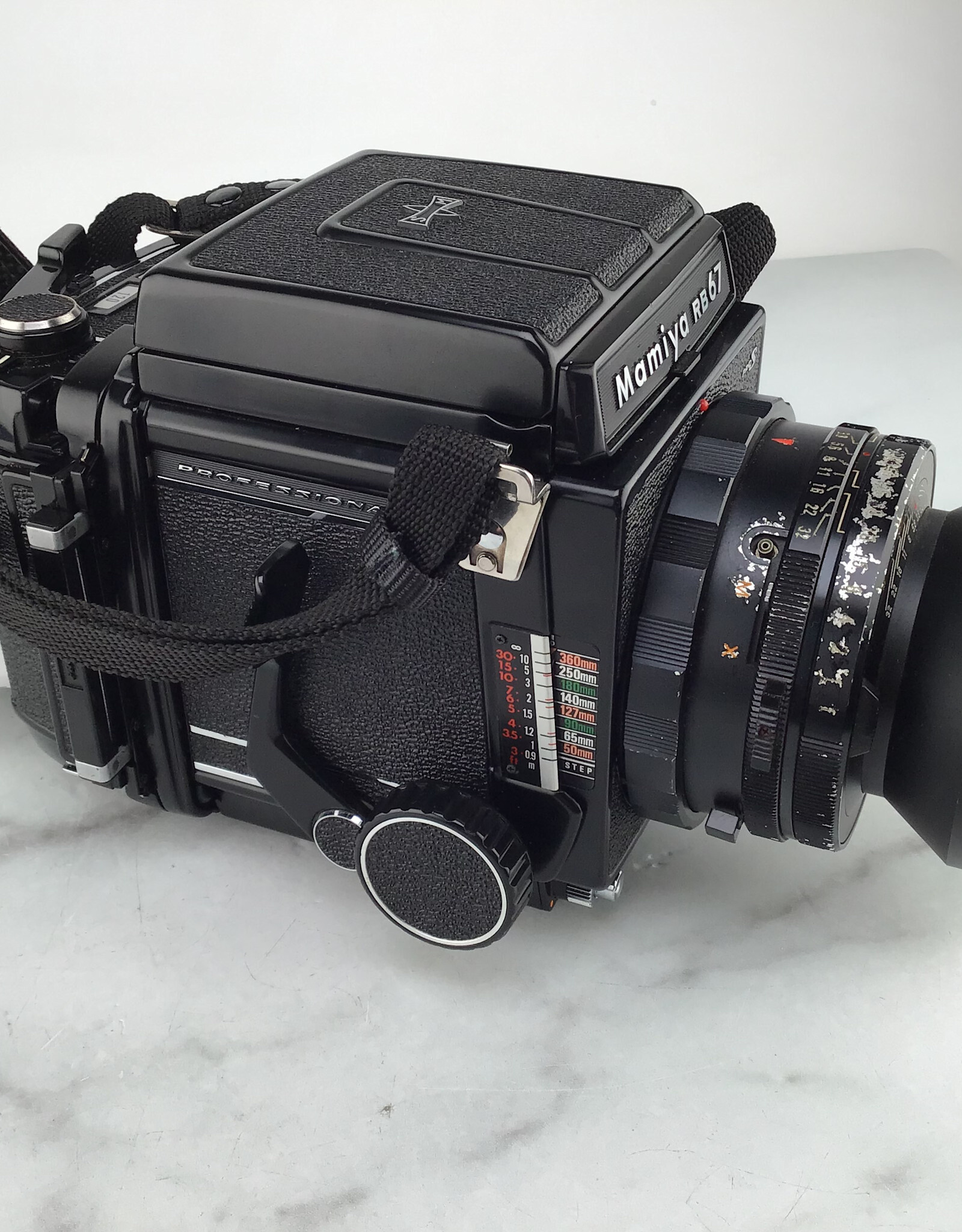 MAMIYA Mamiya RB67 Pro S Camera w/ 90mm Lens, Waist Level, 120 Back Used Fair