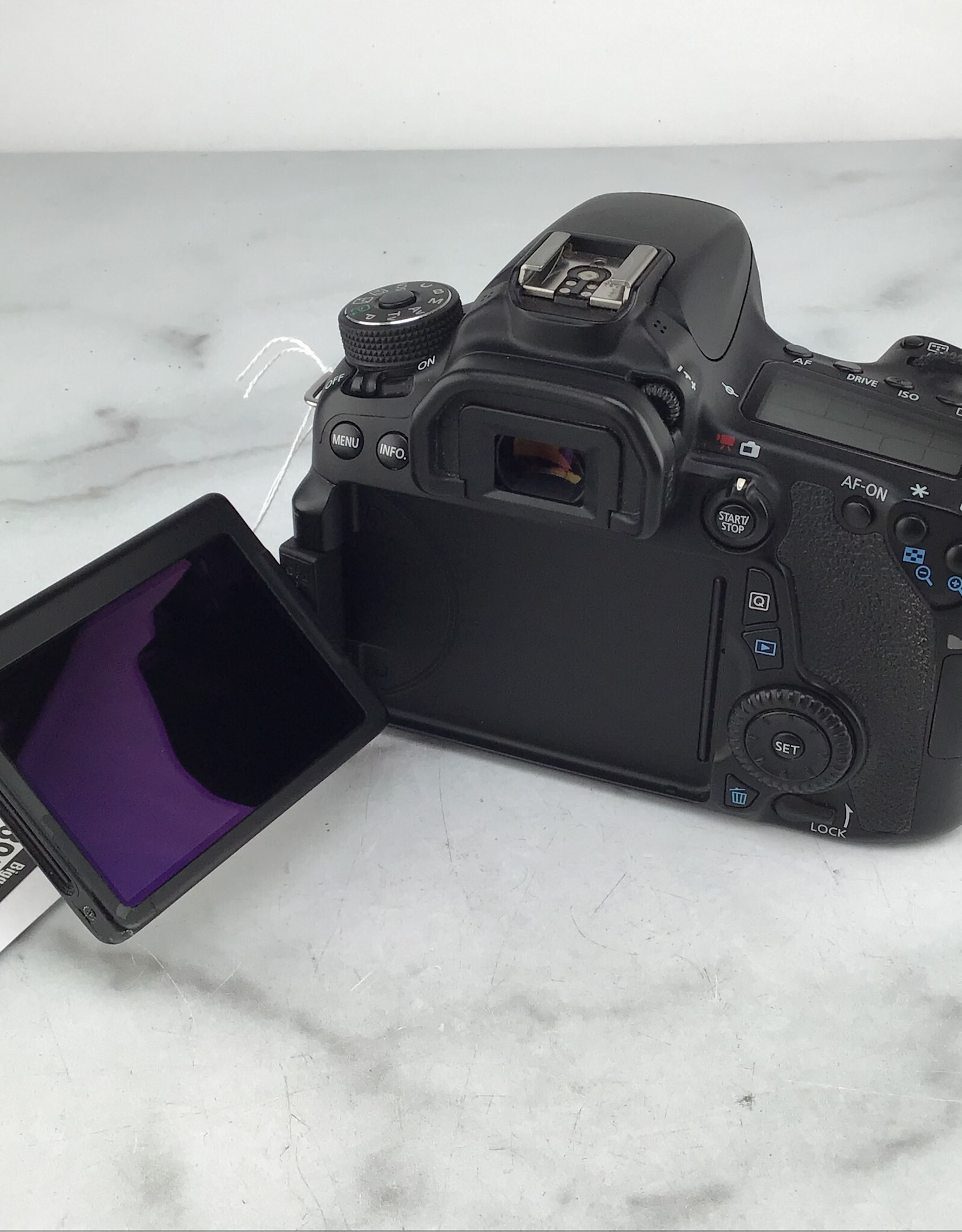 CANON Canon EOS 70D Camera Body No Charger Used Good