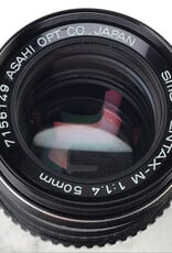 Pentax Pentax M 50mm f1.4 Lens No Rubber Used BGN