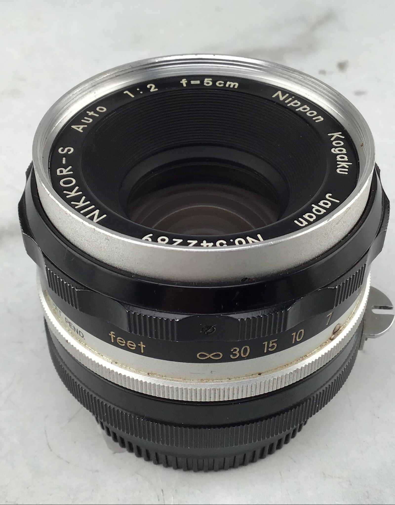 NIKON Nikon Nikkor-S 5cm f2 50mm f2 Non AI Lens Fair