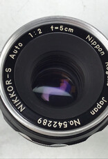NIKON Nikon Nikkor-S 5cm f2 50mm f2 Non AI Lens Fair
