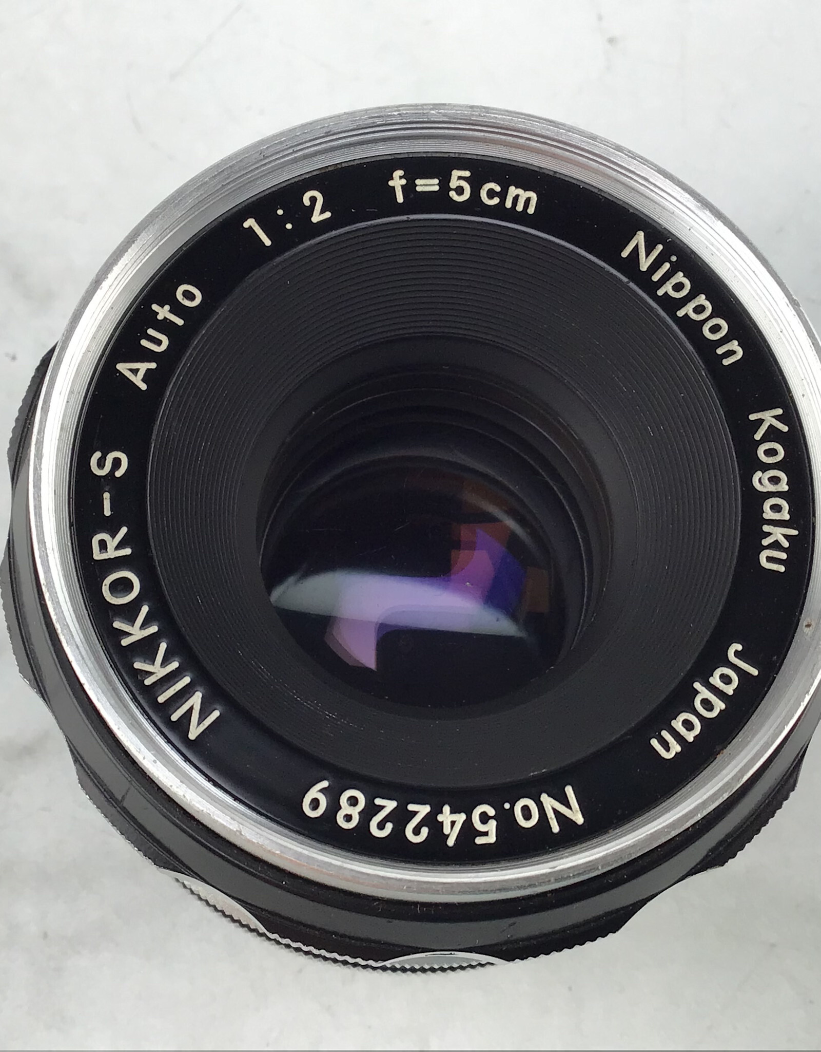 NIKON Nikon Nikkor-S 5cm f2 50mm f2 Non AI Lens Fair