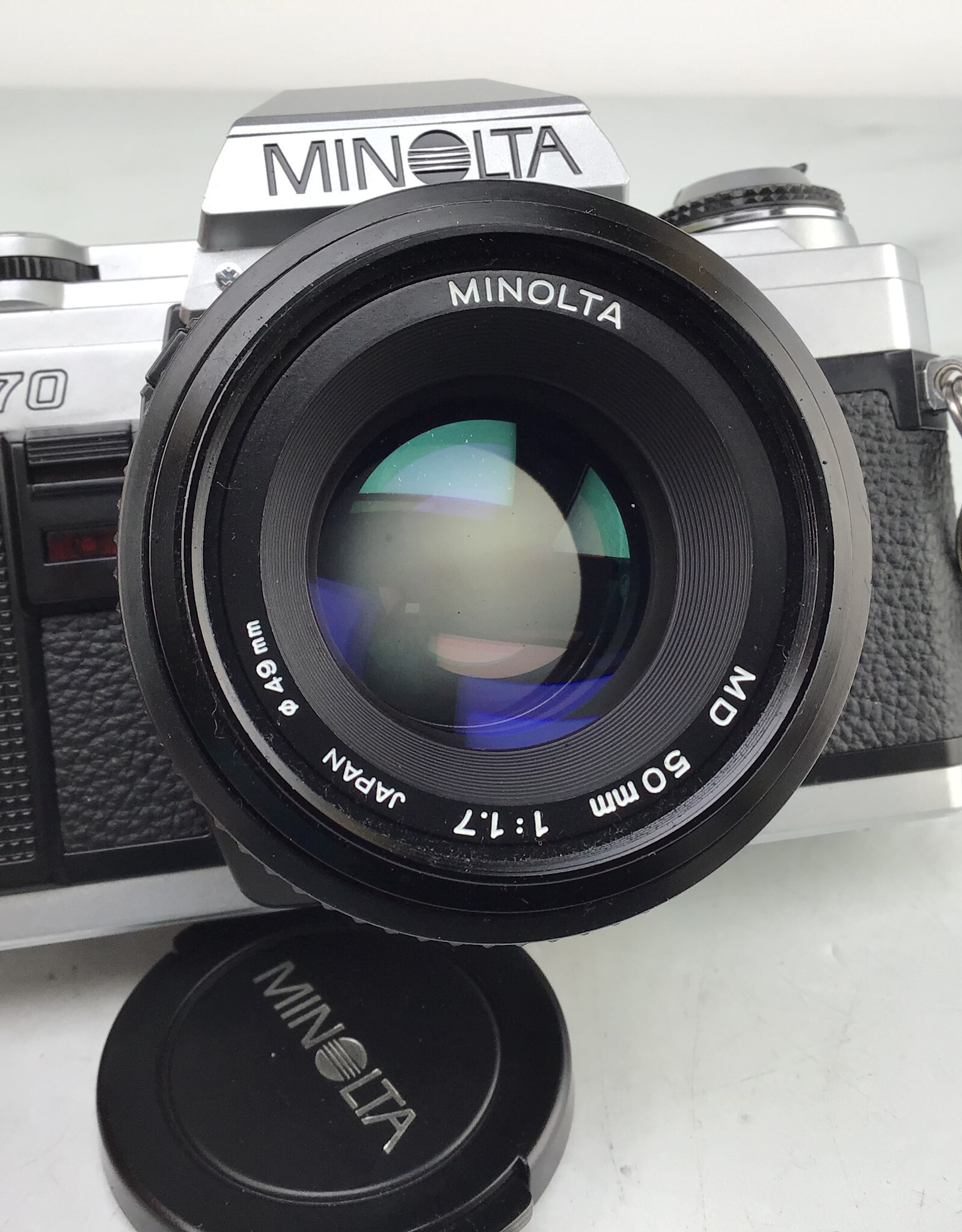 Minolta Minolta X-370 Camera w/ 50mm f1.7 Used Good