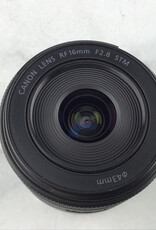CANON Canon RF 16mm f2.8 STM Lens Used Good