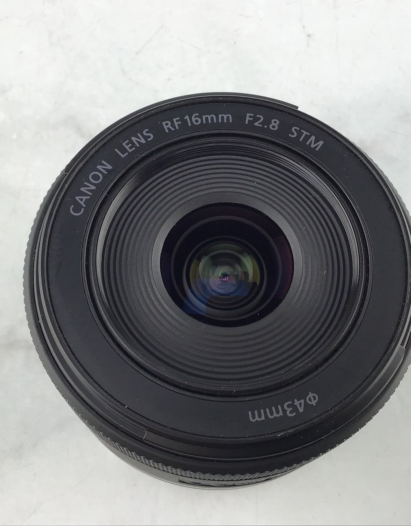 CANON Canon RF 16mm f2.8 STM Lens Used Good