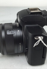 CANON Canon EOS M50 Mark II Camera w/ 15-45mm No Charger Used Good