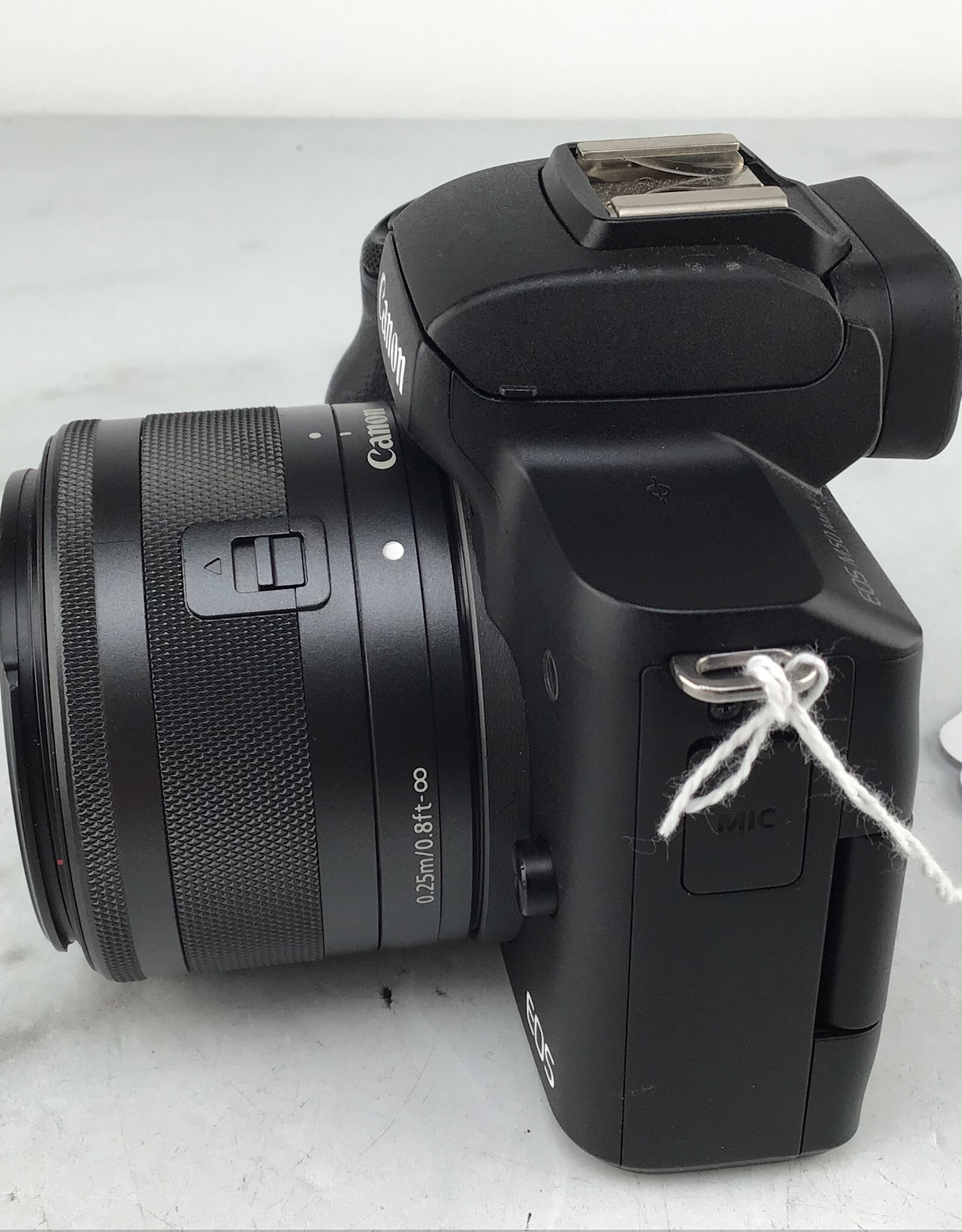 CANON Canon EOS M50 Mark II Camera w/ 15-45mm No Charger Used Good