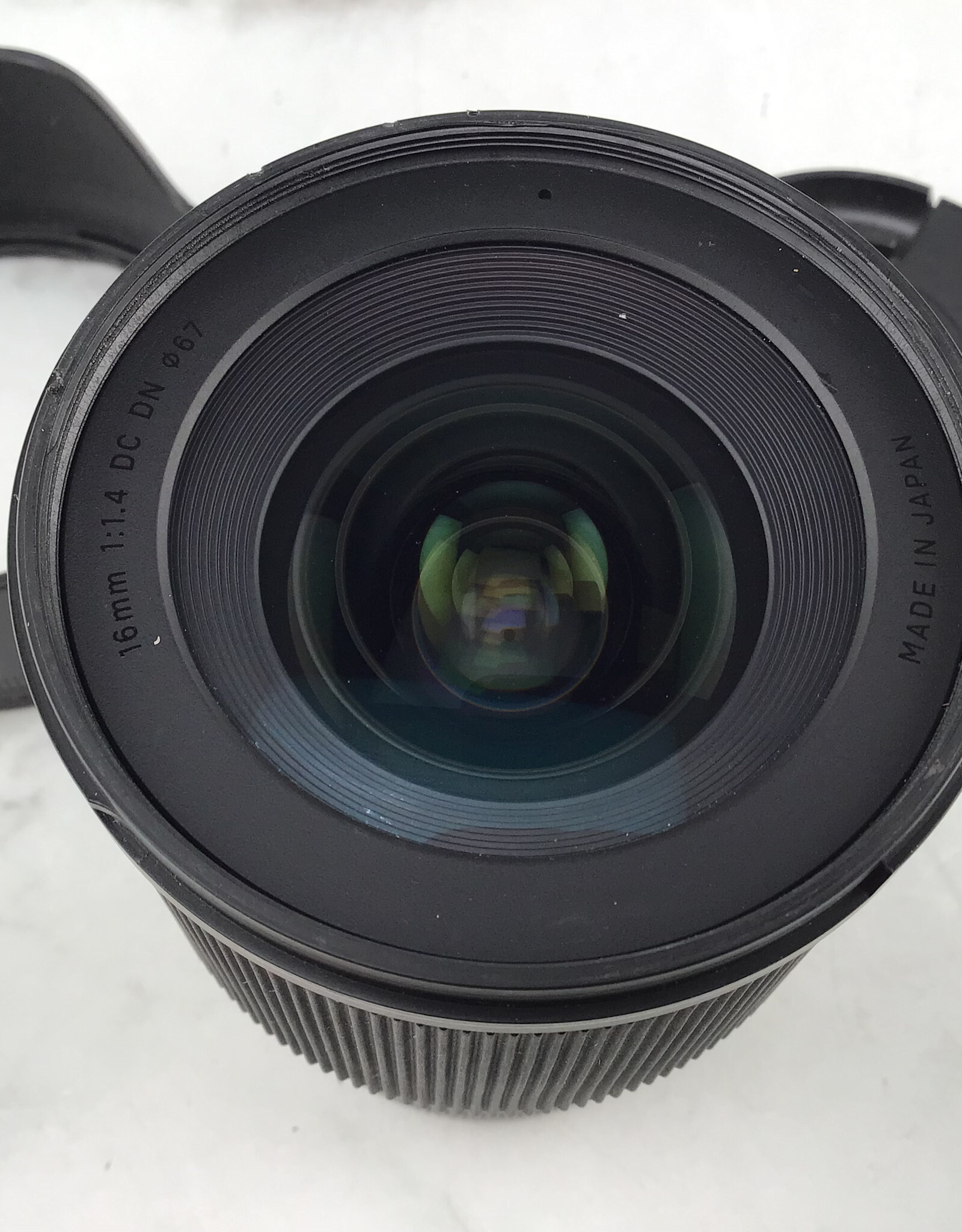SIGMA Sigma 16mm 1.4 DC DN Lens for Canon EF-M Used Fair