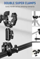 Neewer NEEWER UA014 Double Super Clamp Camera Mount CLOSEOUT