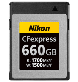 NIKON Nikon 660G CF Express Type B Card CLOSEOUT