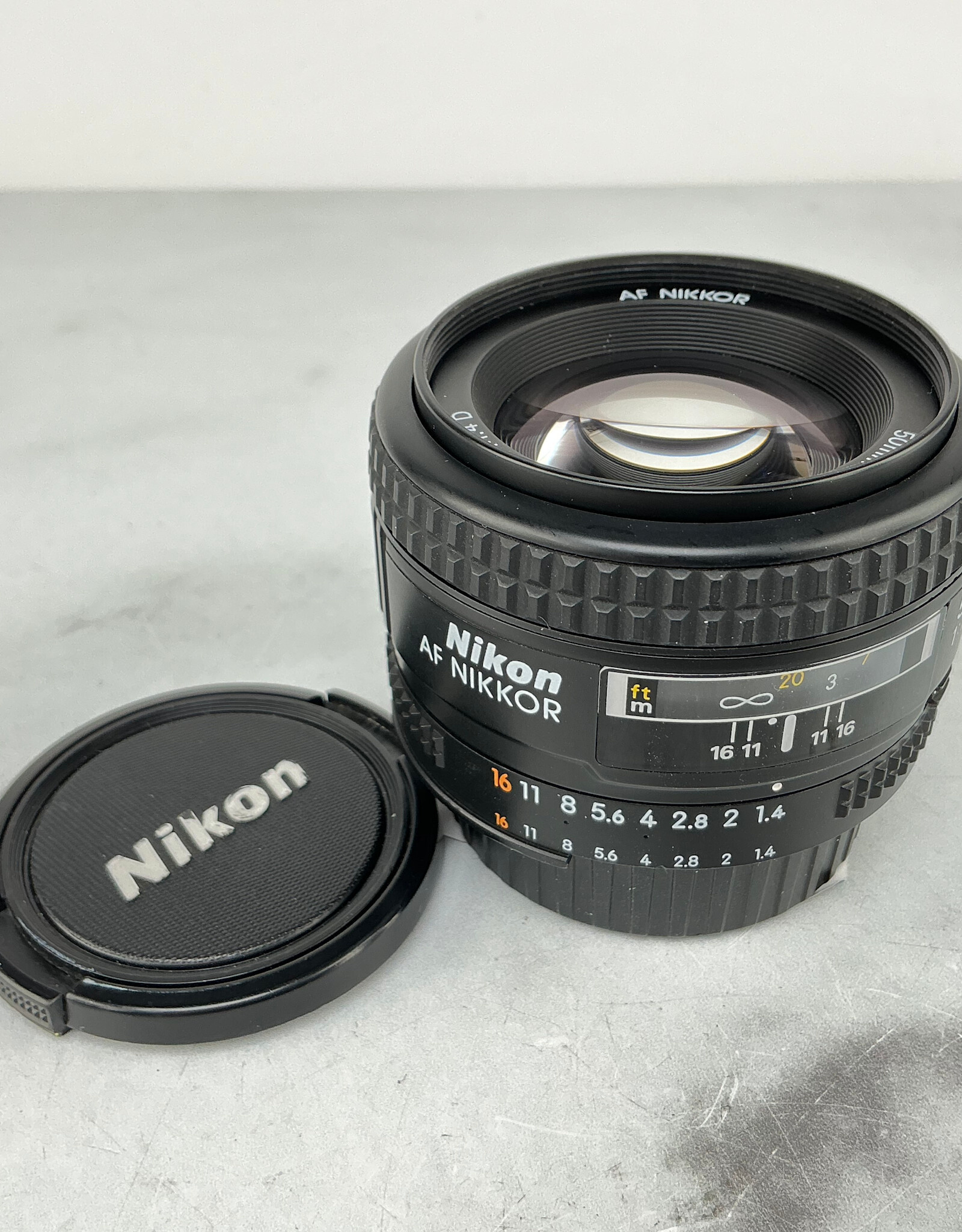 NIKON Nikon AF Nikkor 50mm f1.4 D Lens Used Good