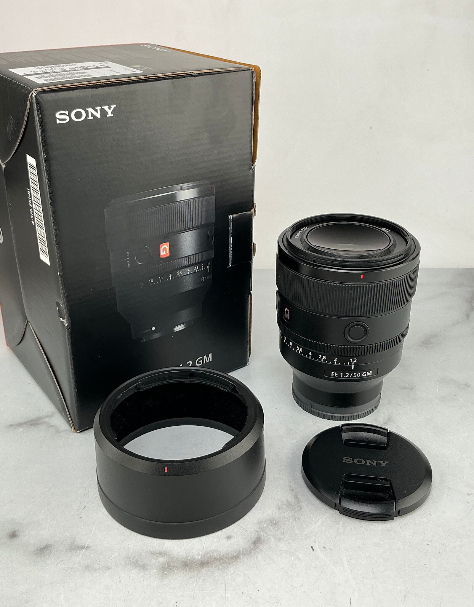 SONY Sony FE 50mm f1.2 GM Lens in Box Used EX