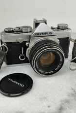 OLYMPUS Olympus OM-1 Film  Camera w/ 50mm f1.8 Used Fair