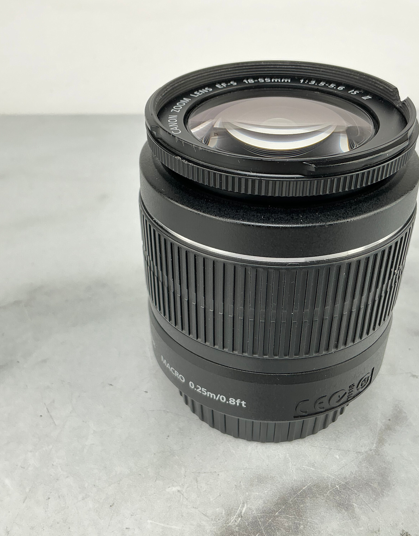 NIKON Canon EF-S 18-55mm f3.5-5.6 IS II Lens Used Fair