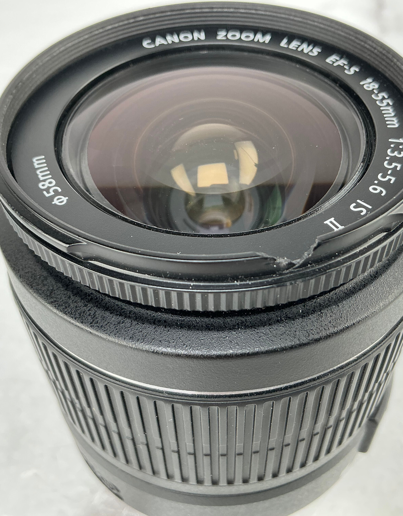 NIKON Canon EF-S 18-55mm f3.5-5.6 IS II Lens Used Fair