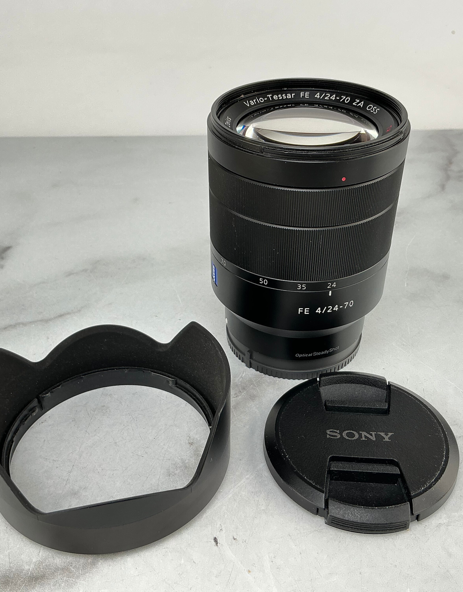 SONY Sony FE Vario Tessar 24-70mm f4 ZA OSS Lens Used Good