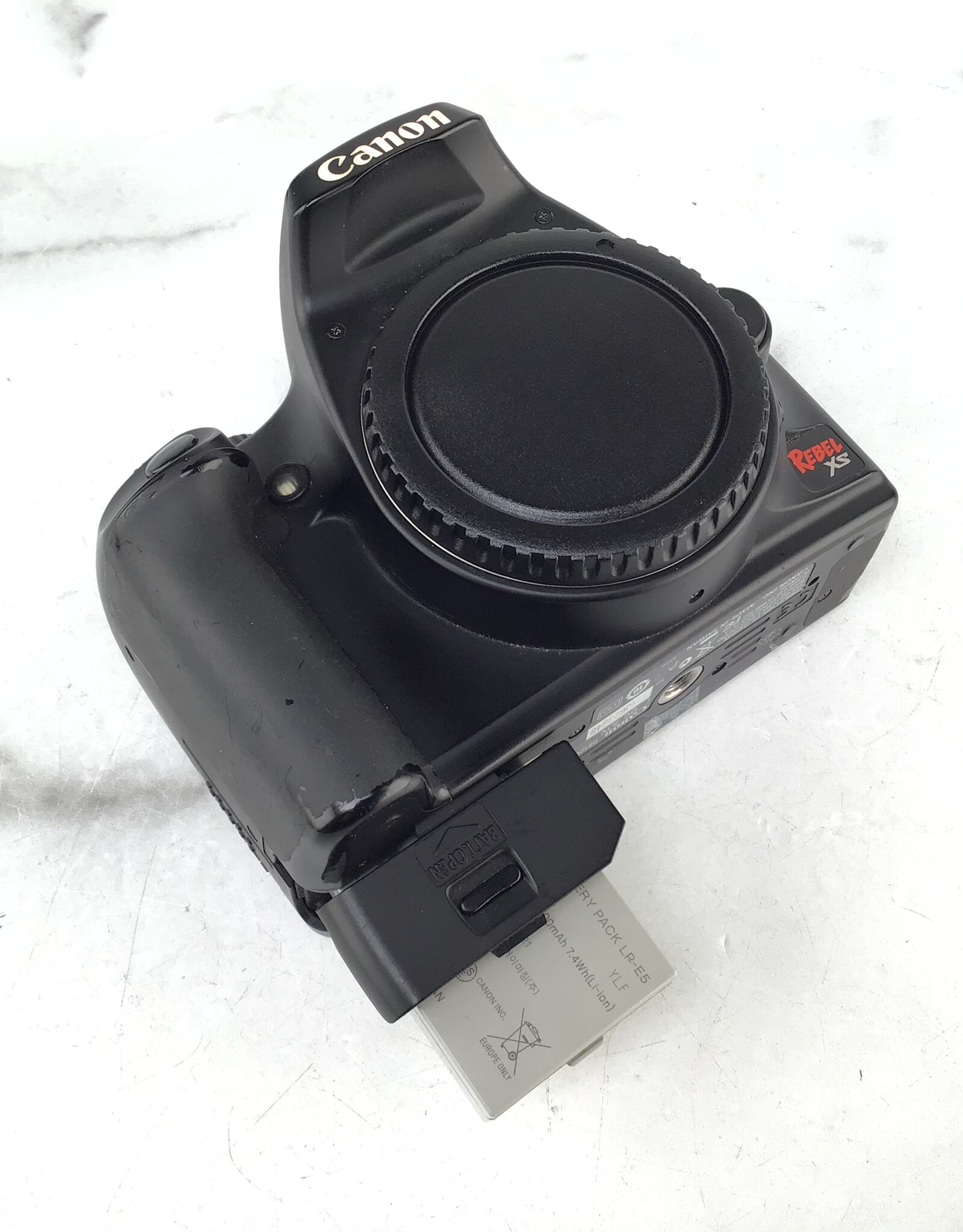 CANON Canon EOS Rebel XS Camera Body No Charger Used Fair