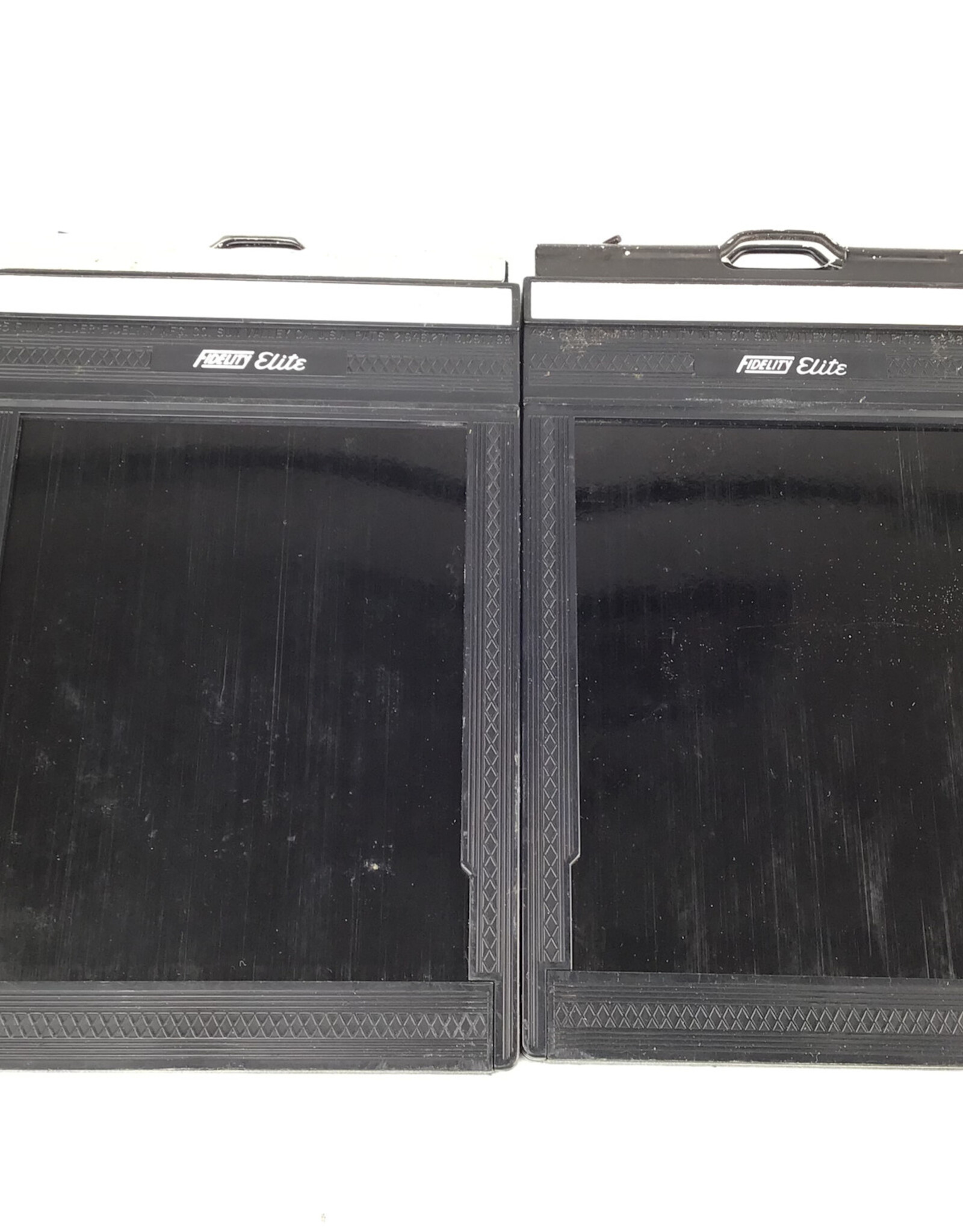 Fidelity Fidelity Elite 4x5 Film Holder Lot of 2 Used Fair