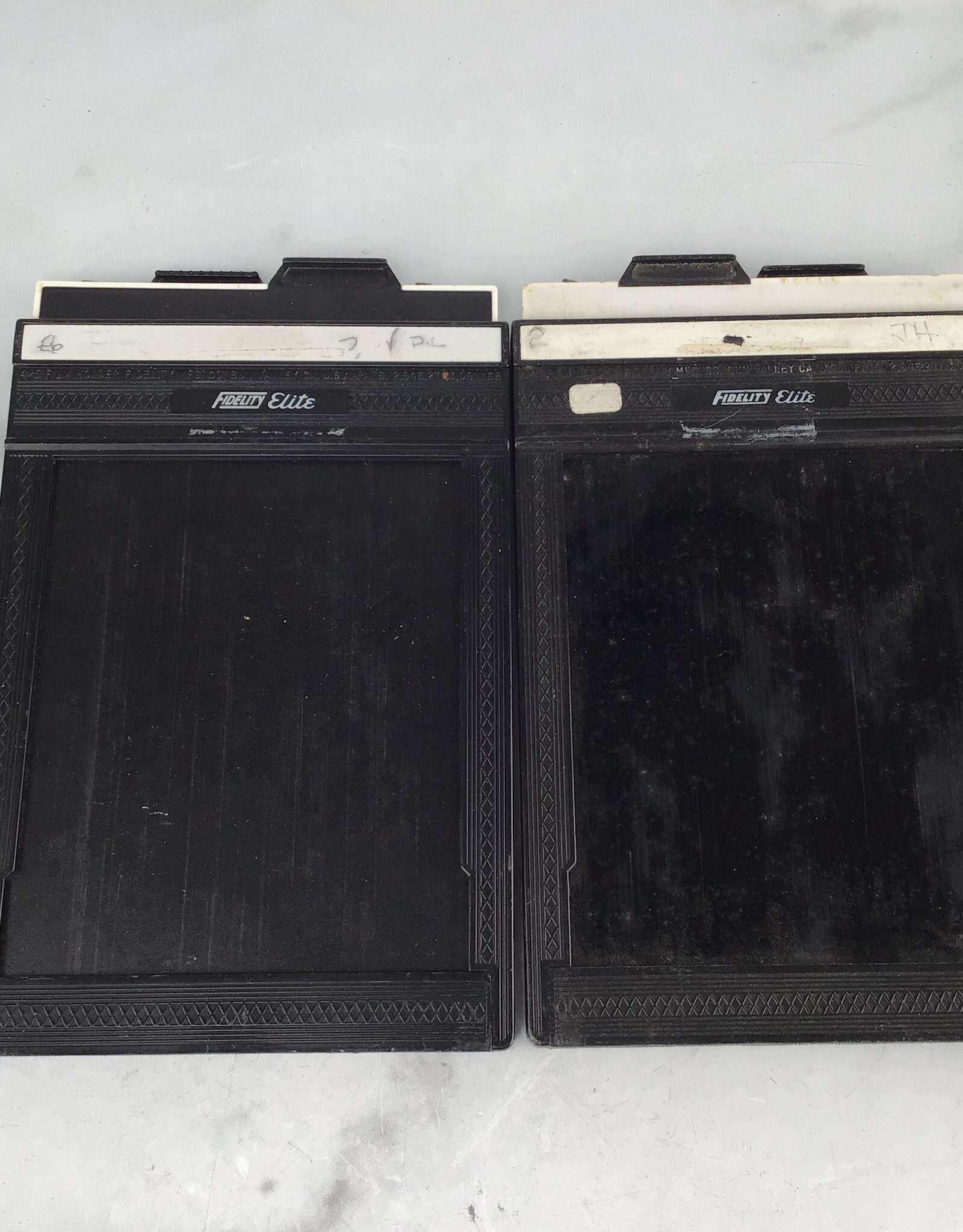Fidelity Fidelity Elite 4x5 Film Holder Lot of 2 Used Fair