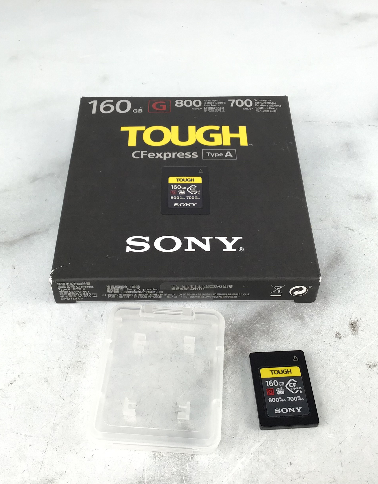 SONY Sony Tough 160Gb CF Express Type A in Box Used EX