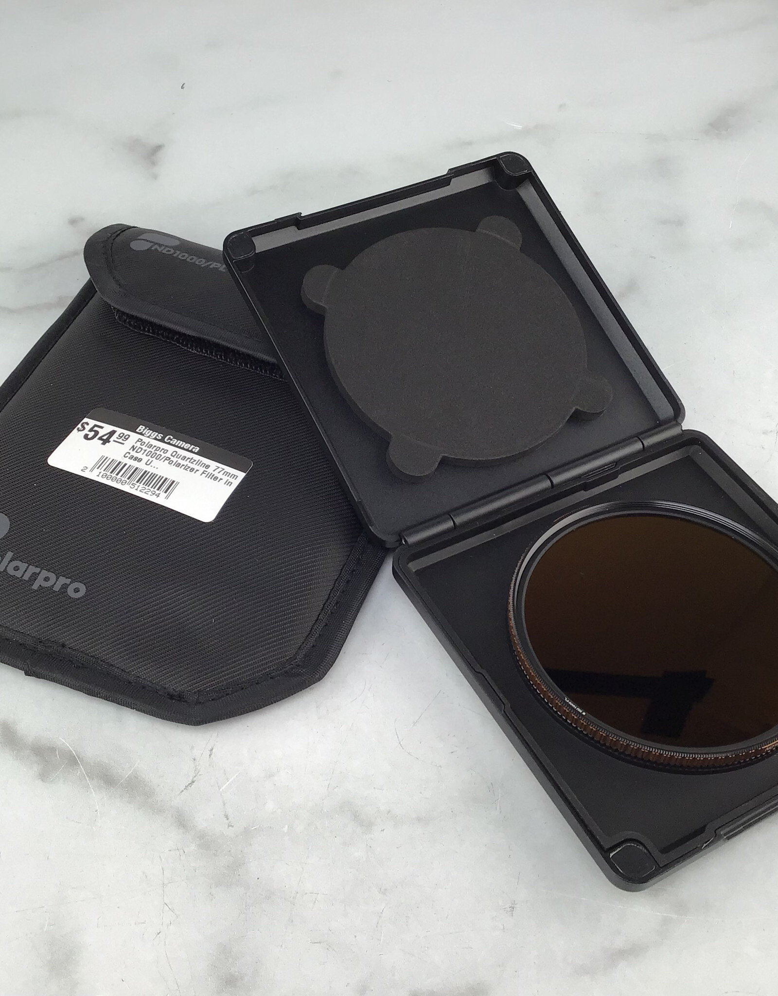 Polarpro Polarpro Quartzline 77mm  ND1000/Polarizer Filter in Case Used EX