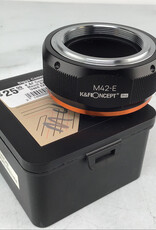 k&F K &F Concept M42 to E Mount Adapter  in Case Used EX