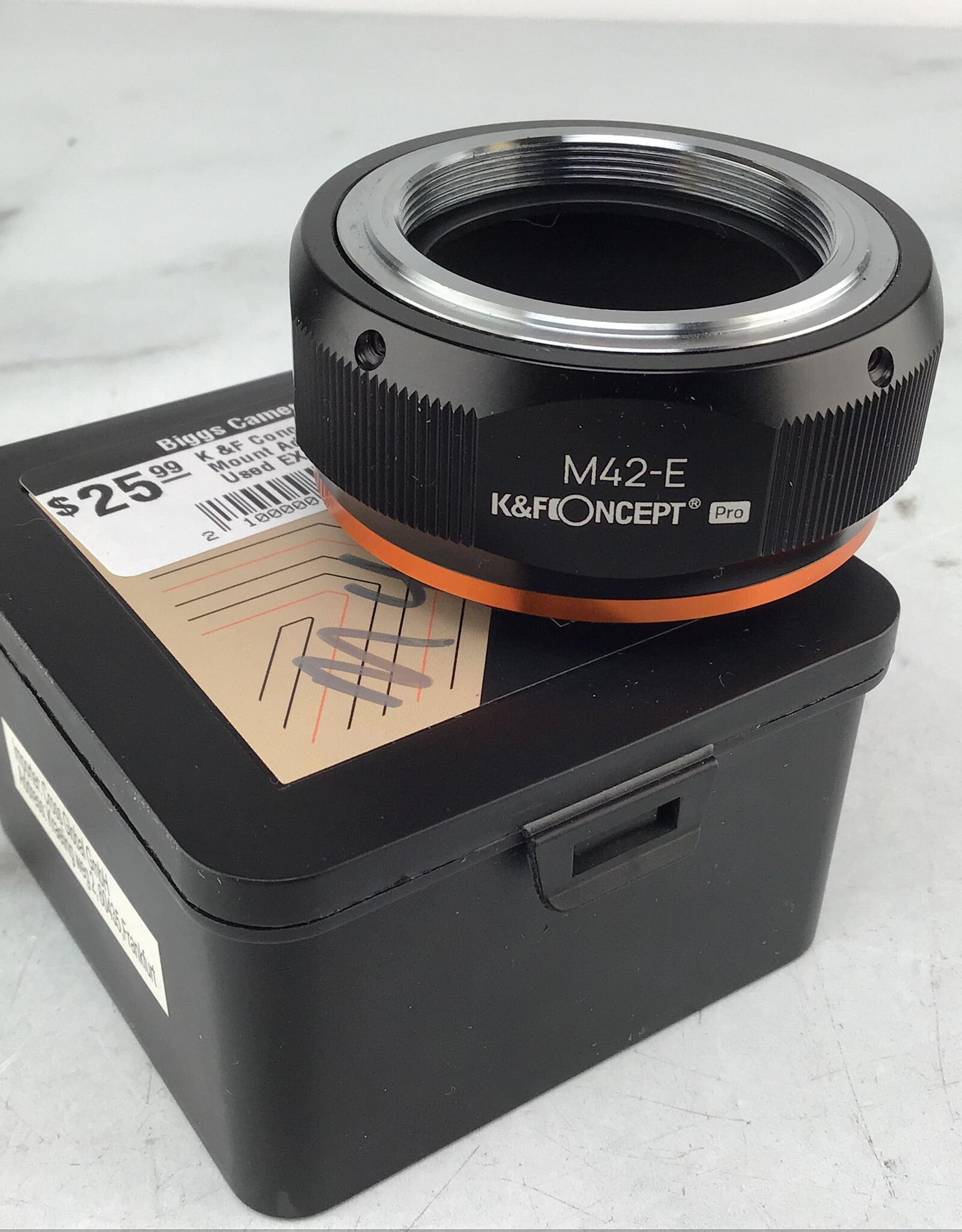 k&F K &F Concept M42 to E Mount Adapter  in Case Used EX