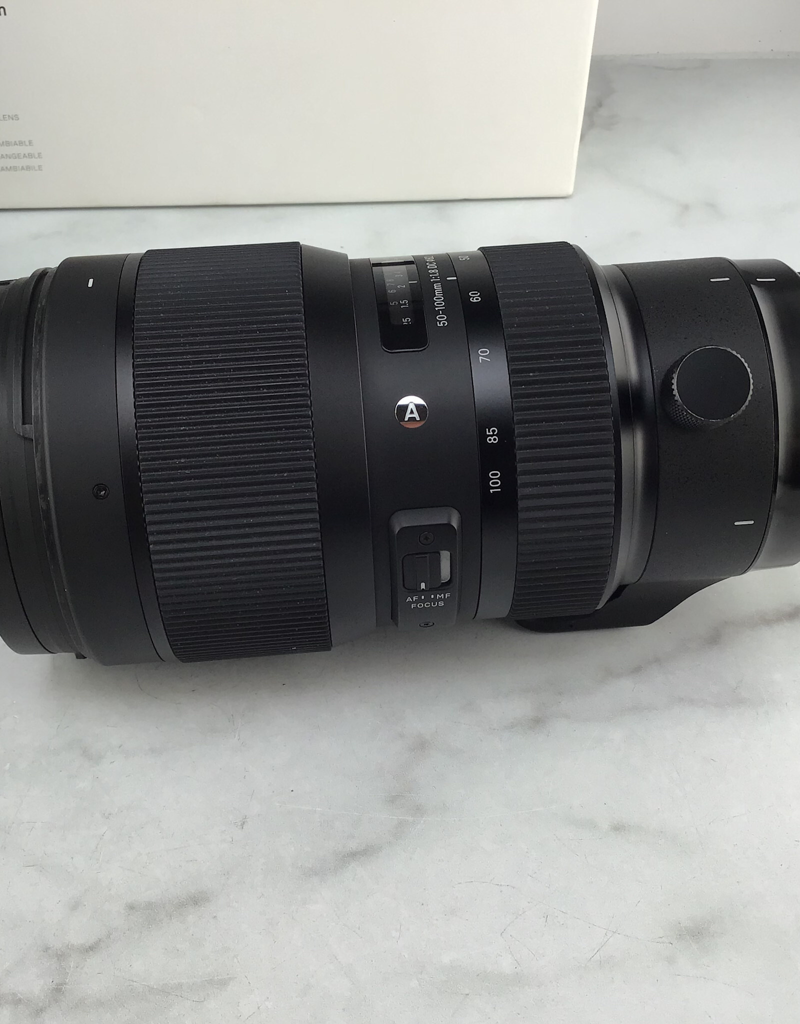 SIGMA Sigma Art 50-100mm f1.8 DC HSM Lens in Box for Canon Used EX