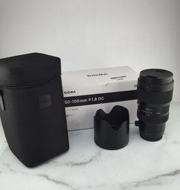 SIGMA Sigma Art 50-100mm f1.8 DC HSM Lens in Box for Canon Used EX