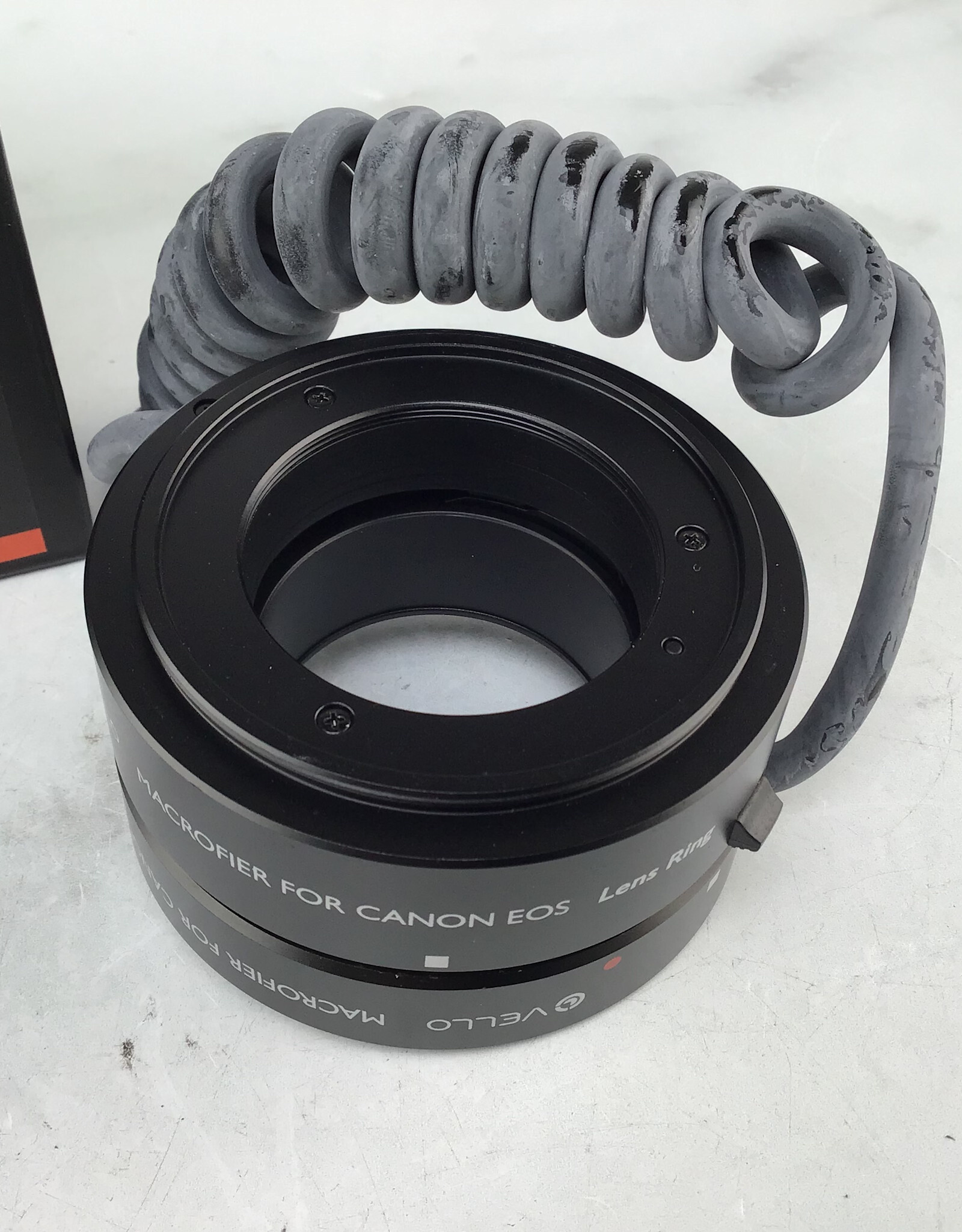 Vello Macrofier RM-CEF for Canon EF in Box Used EX