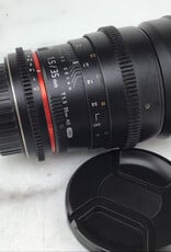 ROKINON Rokinon 35mm T1.5 Cinema Lens for Canon EF Used Fair