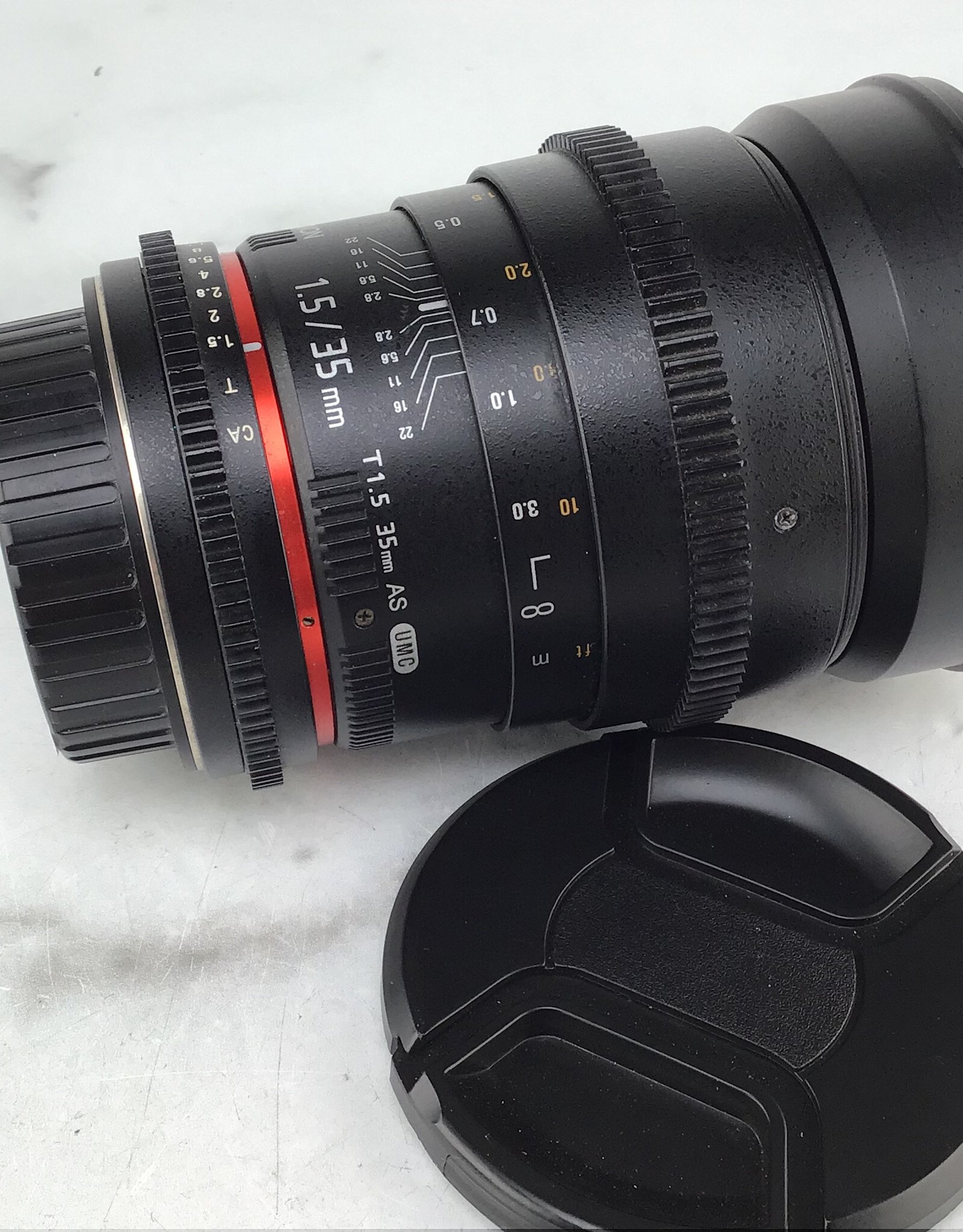 ROKINON Rokinon 35mm T1.5 Cinema Lens for Canon EF Used Fair