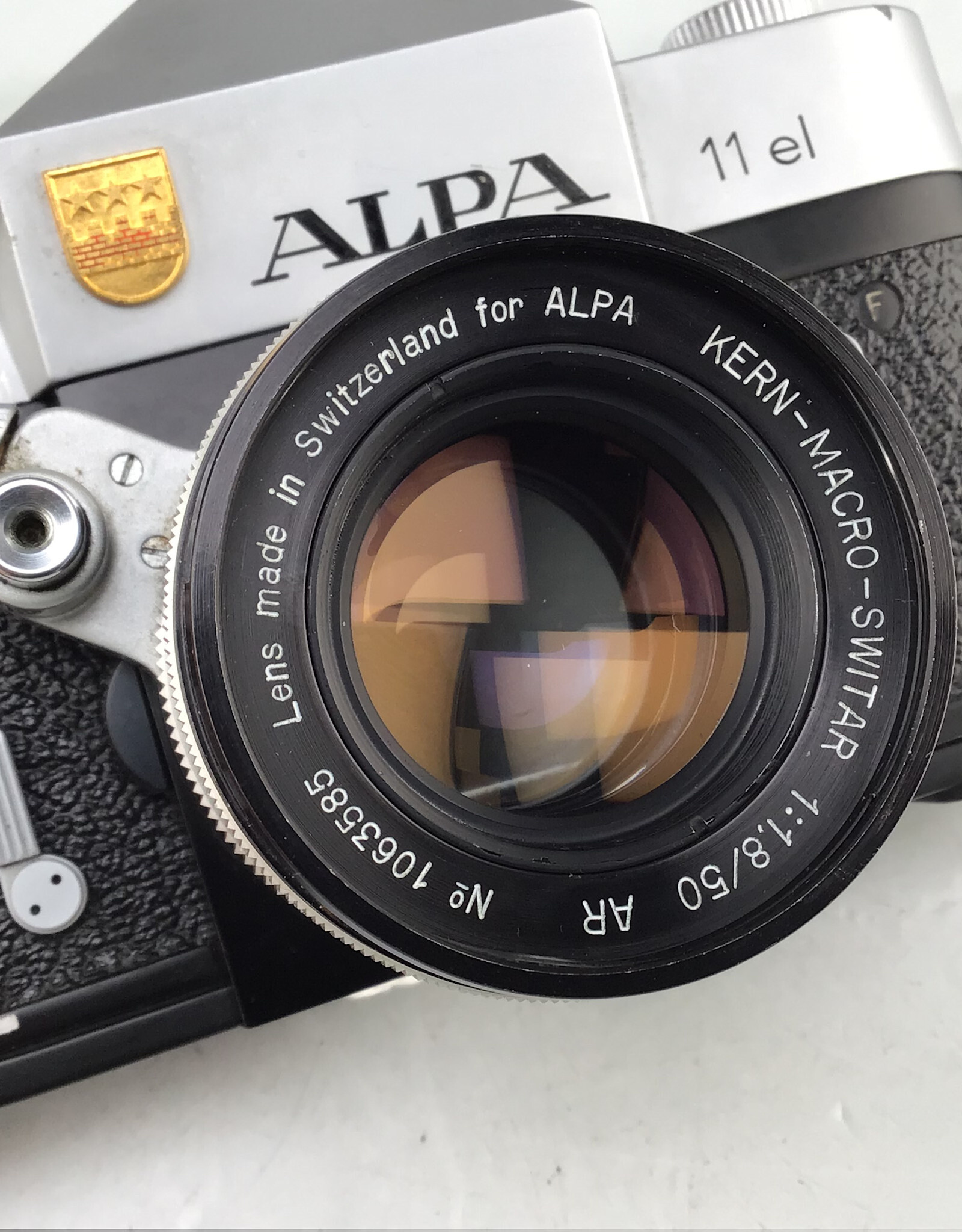 Alpa Alpa 11 el Camera w/ Kern 50mm f1.8 Used Good