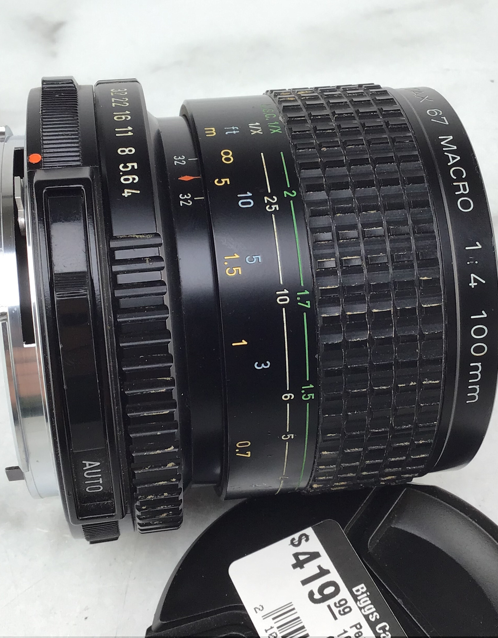 Pentax Pentax 67 Macro 100mm f4 Lens Used Good