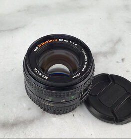 Minolta Minolta MD Rokkor X 50mm f1.4 Lens Used Good
