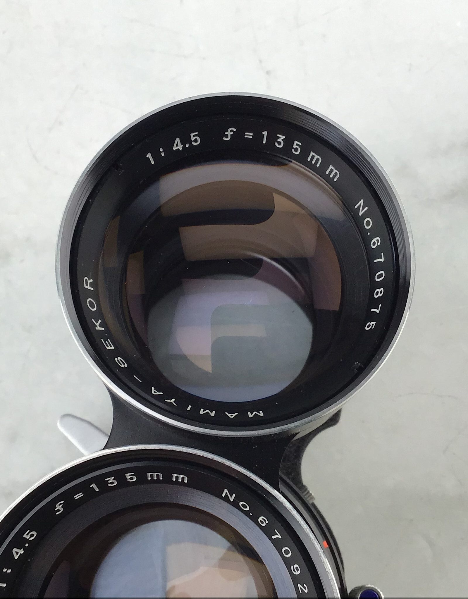 MAMIYA Mamiya Sekor 135mm f4 Blue Dot Lens for C300, C200 Used Good