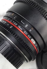 ROKINON Rokinon ED AS UMC CS 16mm T2.2 for Canon EF Used Good