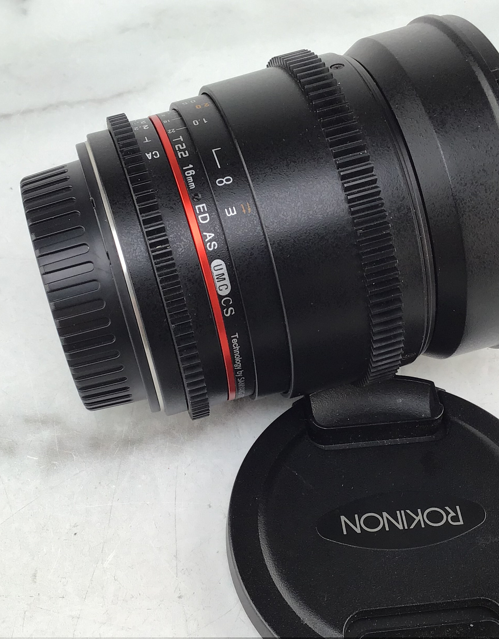 ROKINON Rokinon ED AS UMC CS 16mm T2.2 for Canon EF Used Good