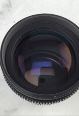 ROKINON Rokinon AS UMC II 85mm T1.5 Cinema Lens for Canon EF Used Good