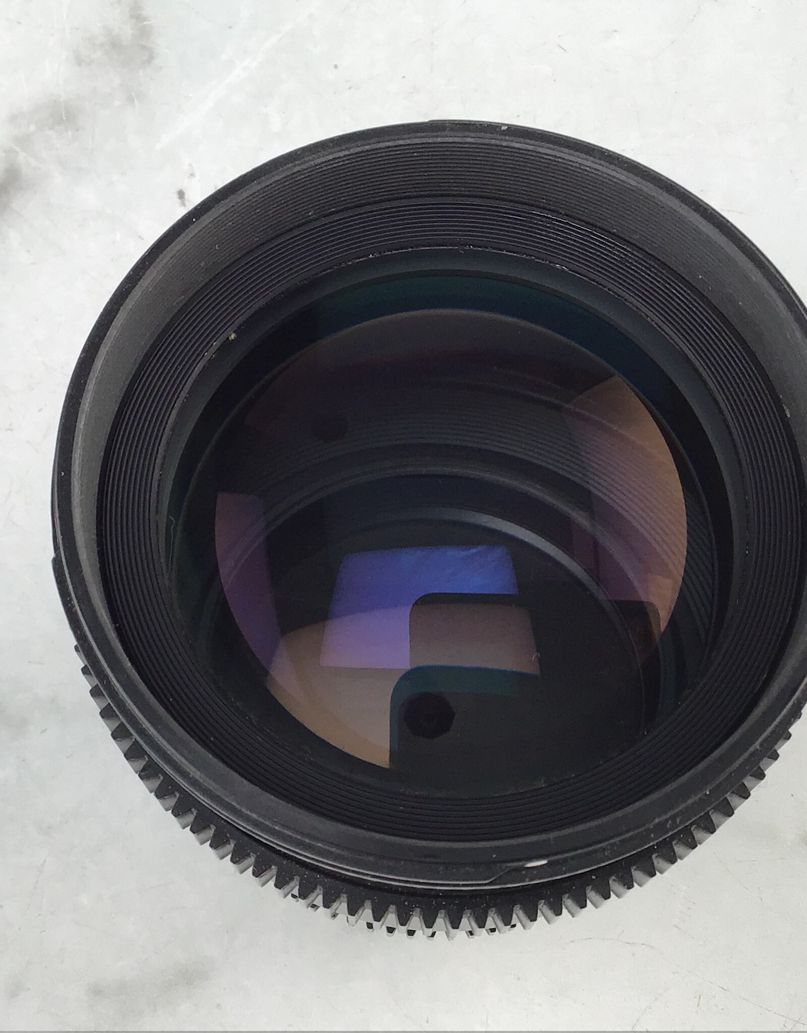 ROKINON Rokinon AS UMC II 85mm T1.5 Cinema Lens for Canon EF Used Good