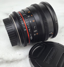 ROKINON Rokinon 50mm T1.5 Cinema Lens for Canon EF Used Good