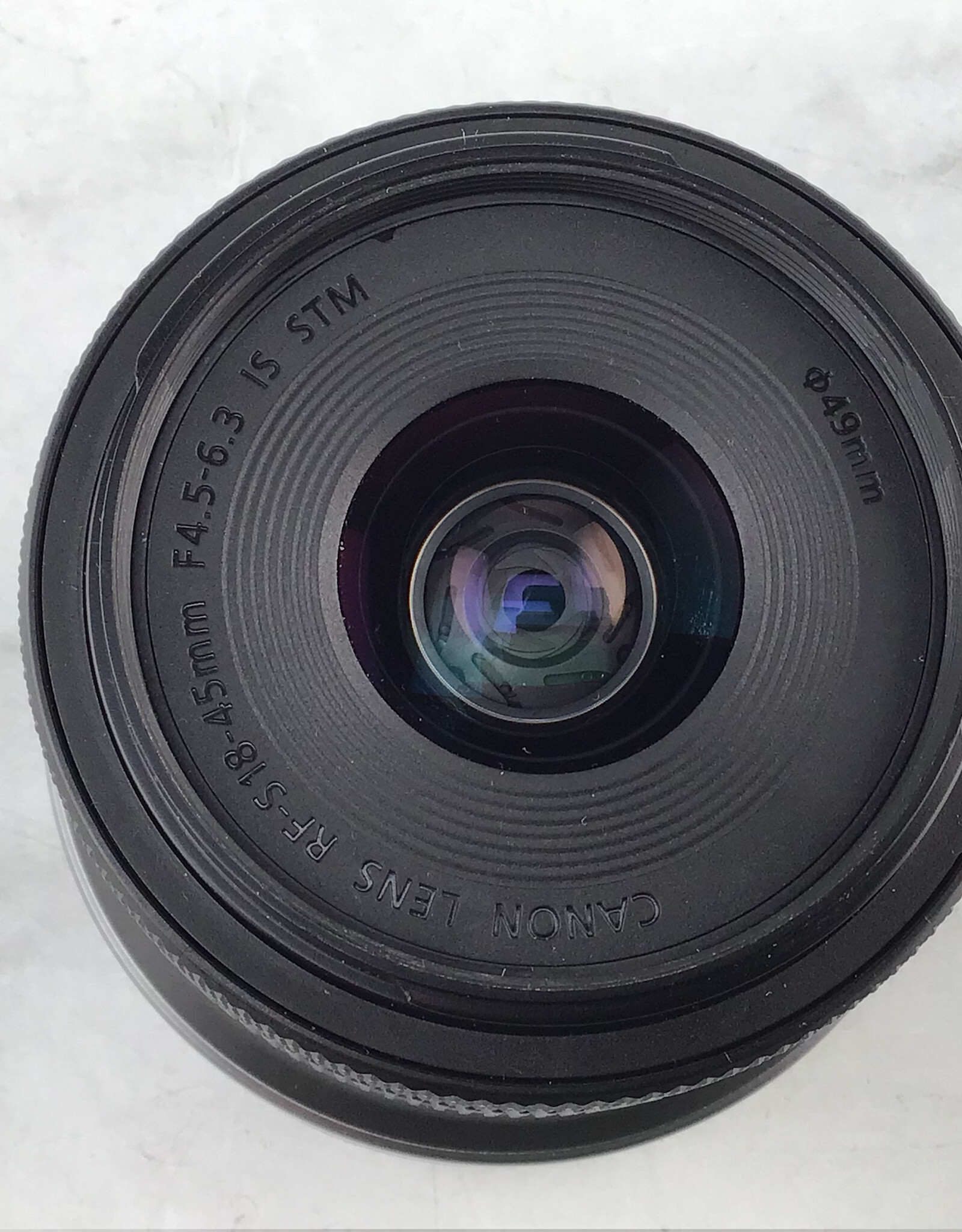 CANON Canon RF-S 18-45mm f4.5-6.3 IS STM Lens Used Good