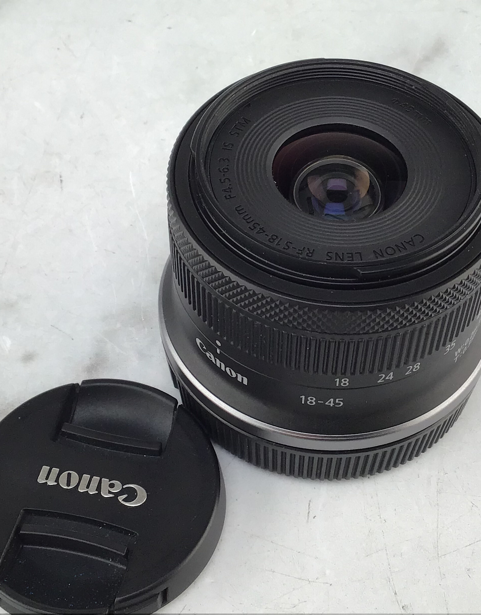 CANON Canon RF-S 18-45mm f4.5-6.3 IS STM Lens Used Good