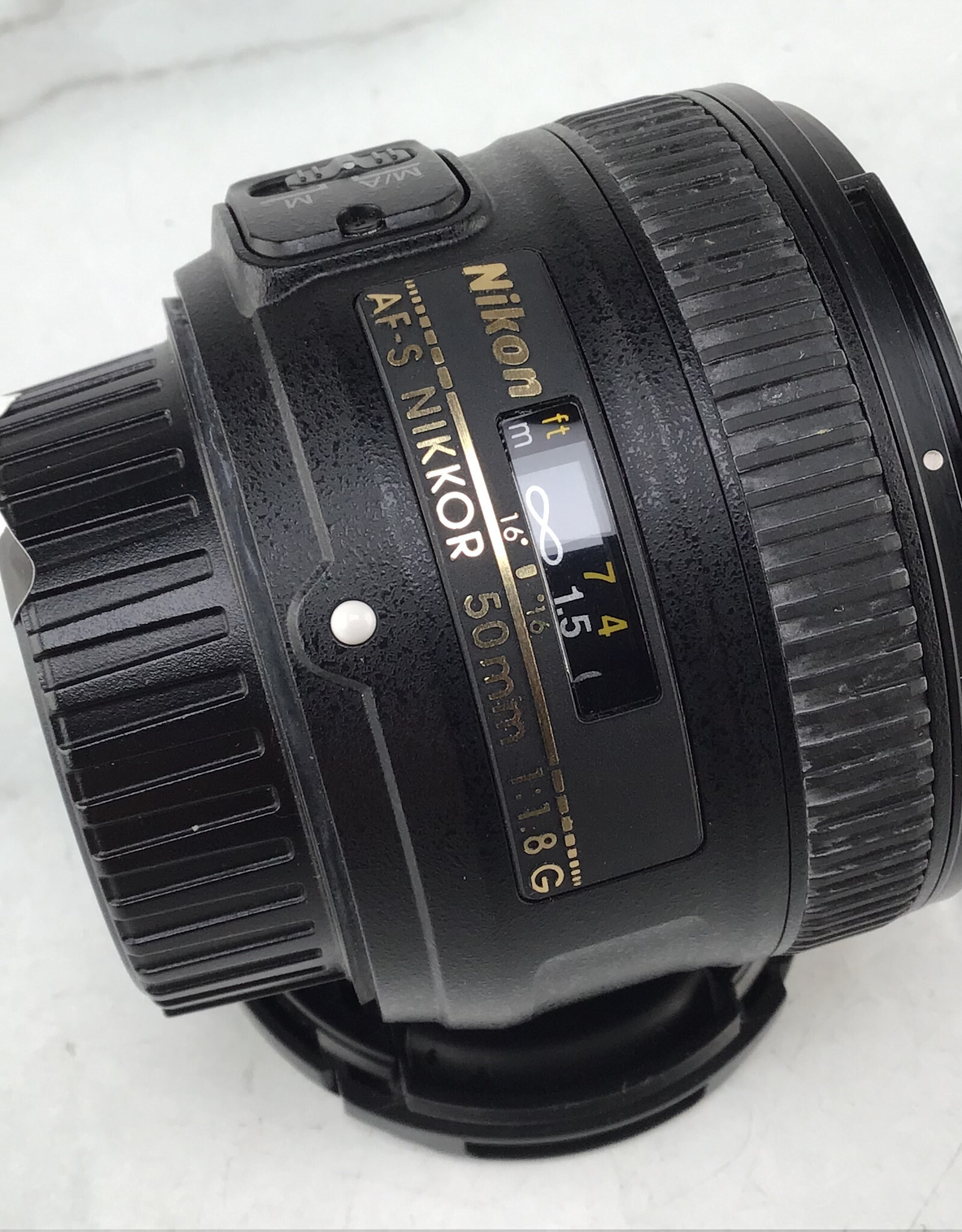 NIKON Nikon AF-S Nikkor 50mm f1.8 G Lens Used Good