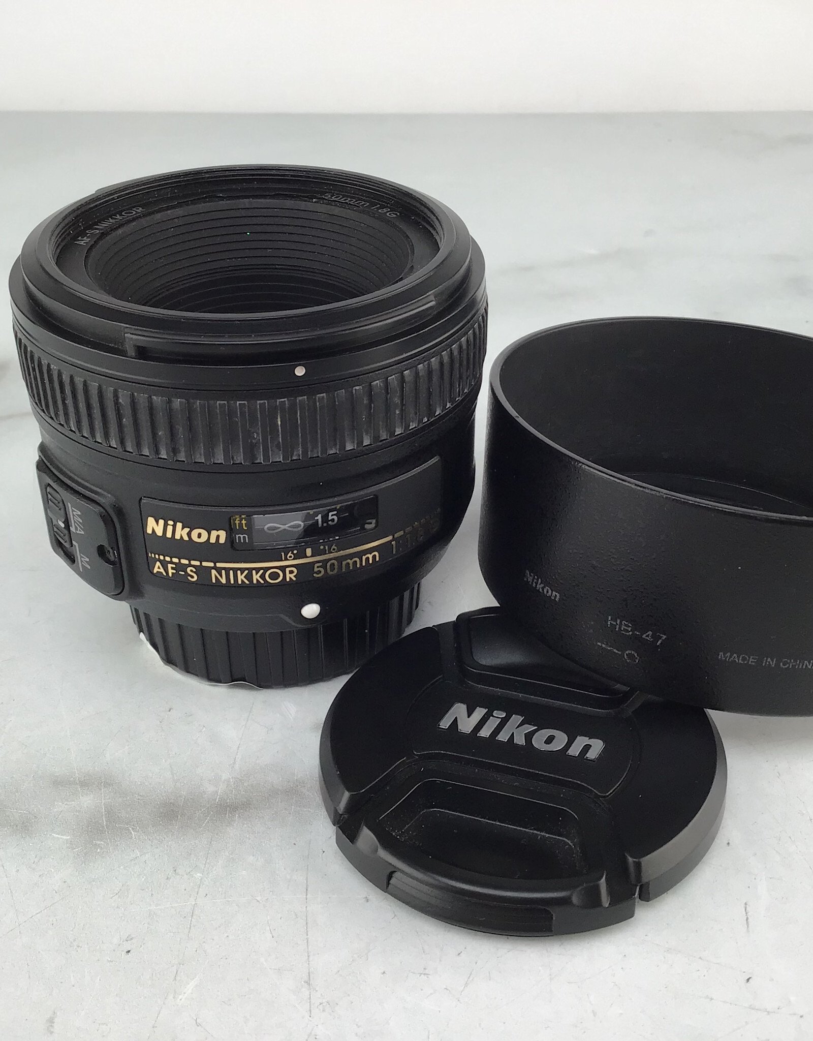 NIKON Nikon AF-S Nikkor 50mm f1.8 G Lens Used Good